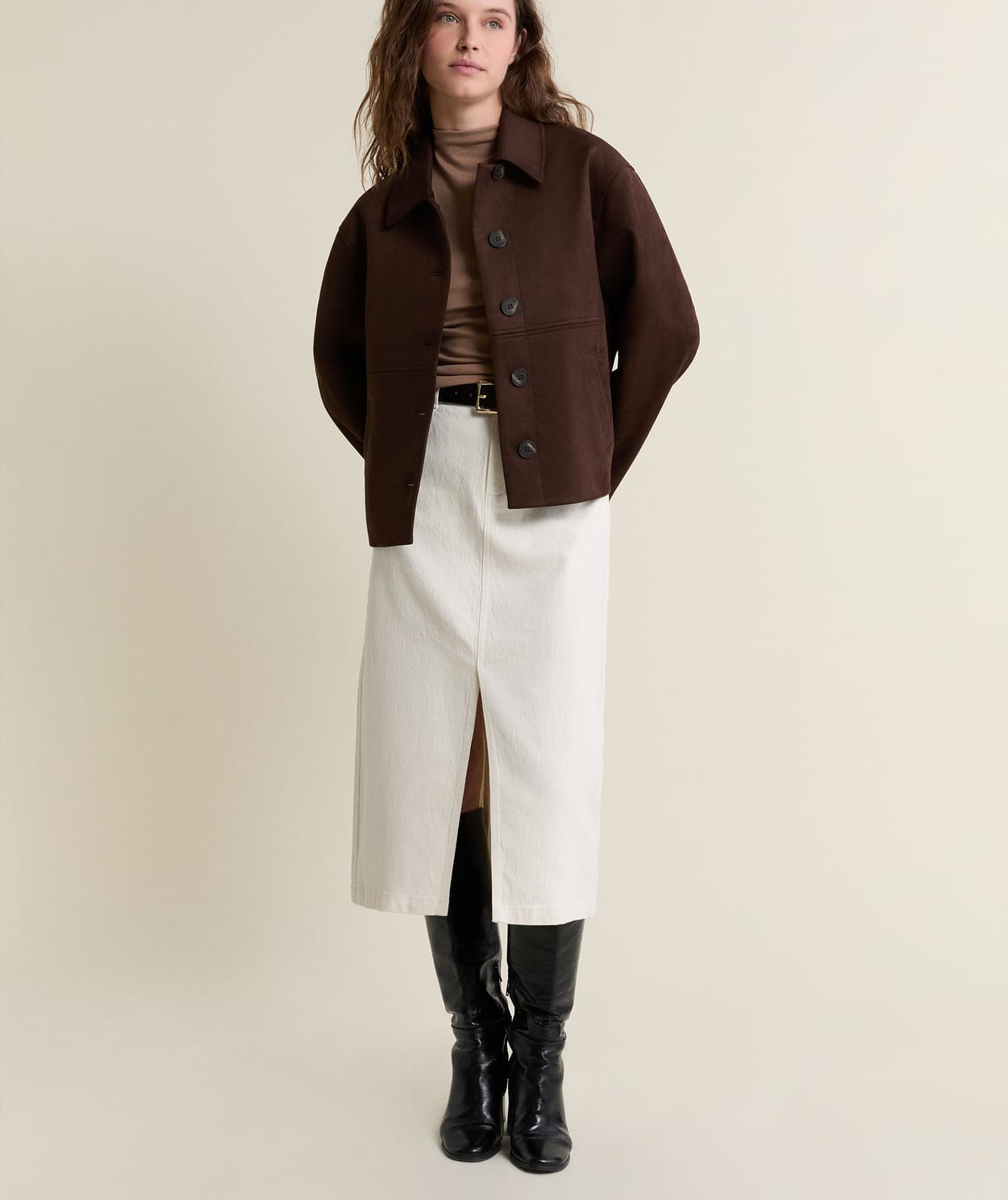 Veste effet daim - Image 4