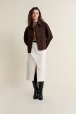 Veste effet daim - Miniature 4