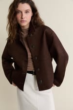 Veste effet daim - Miniature 2