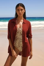 Chemise avec lin - Miniature 1