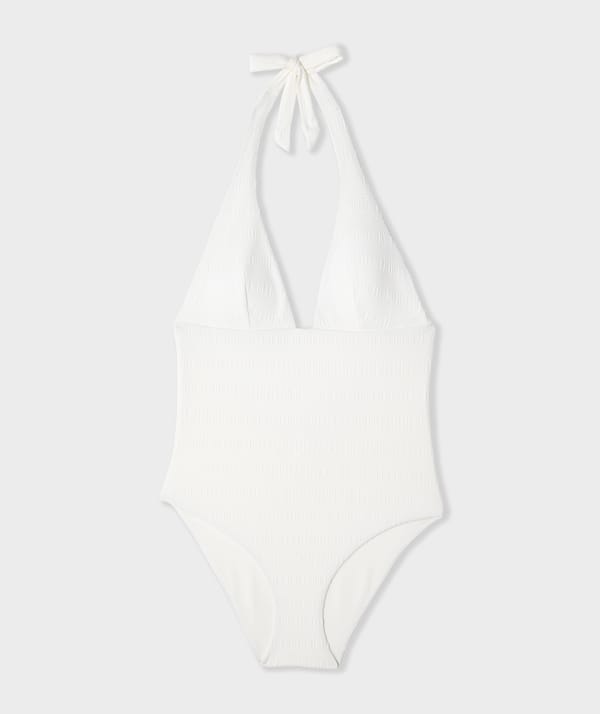 MAGNOLIA SWIM - Maillot de bain 1 pièce texturé à nouer