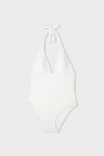 Maillot de bain 1 pièce texturé à nouer - Miniature 6