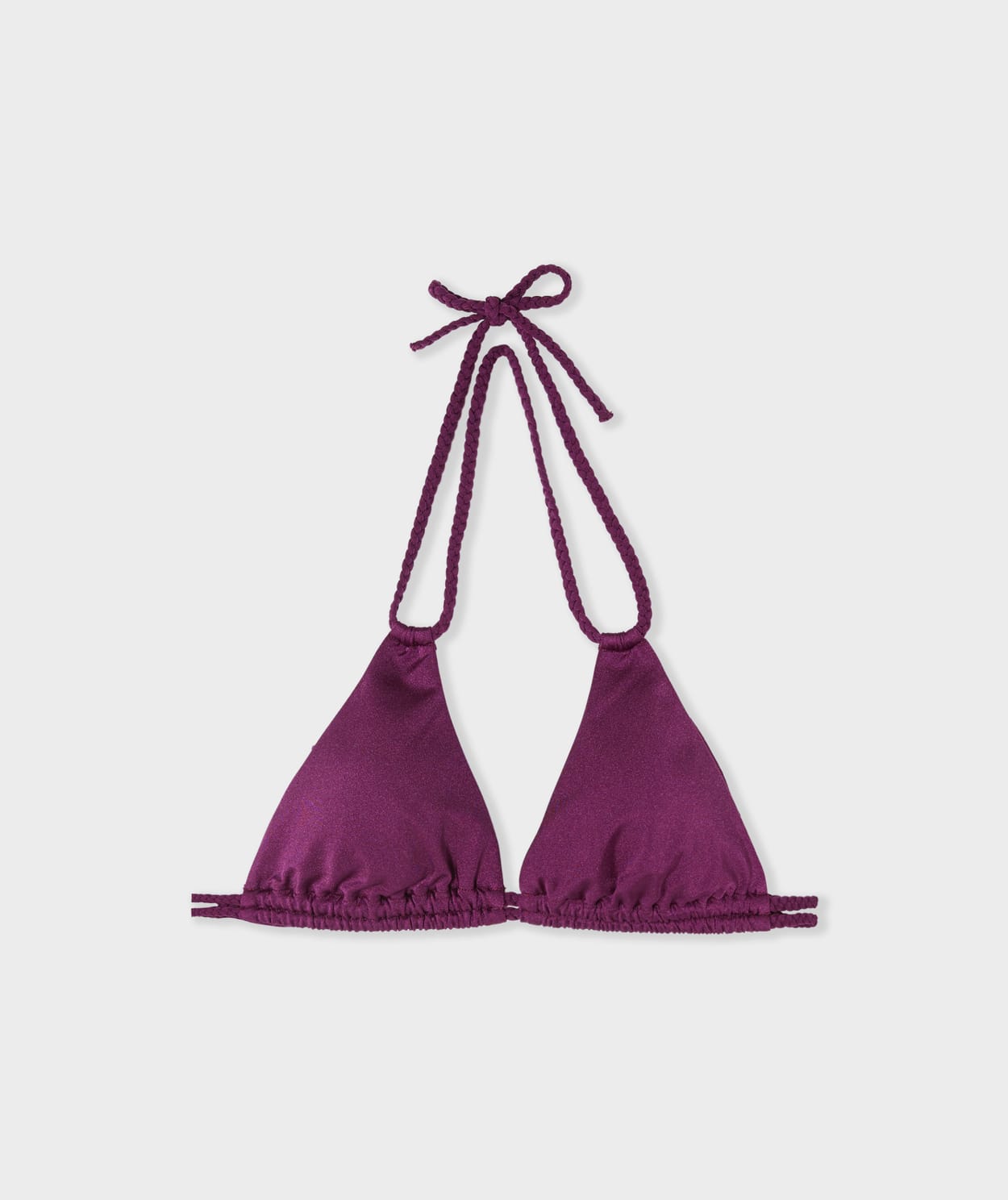 Haut de maillot de bain triangle multi positions à nouer - Image 6