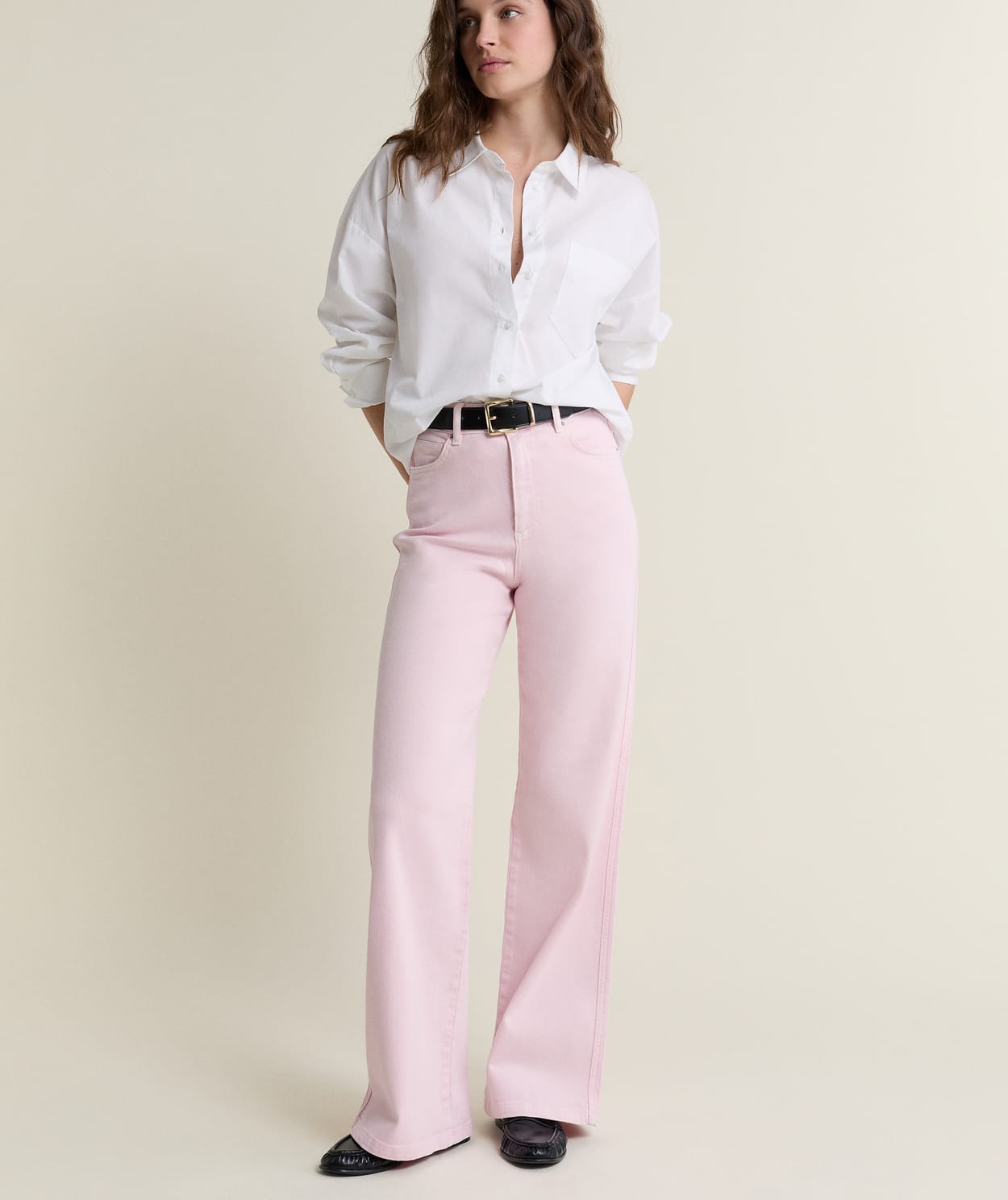 Pantalon droit taille haute - Image 3