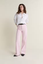 Pantalon droit taille haute - Miniature 3