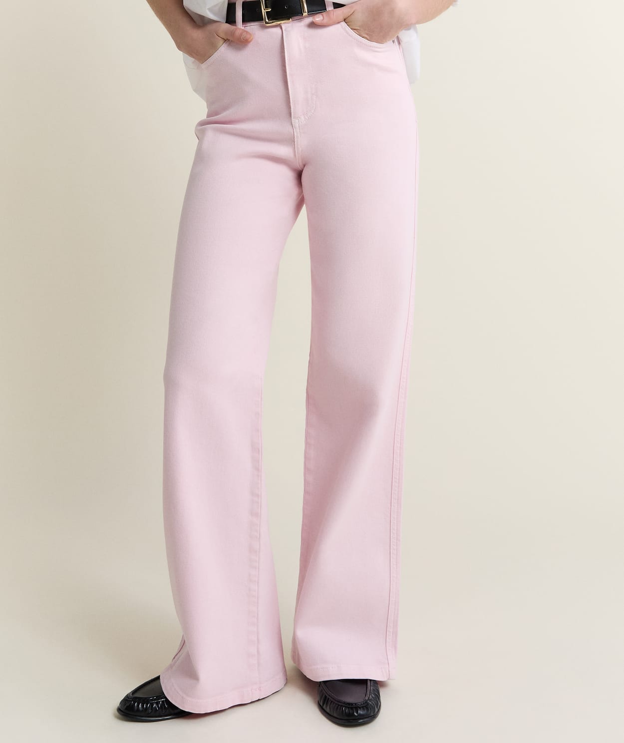 Pantalon droit taille haute - Image 4