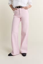 Pantalon droit taille haute - Miniature 4