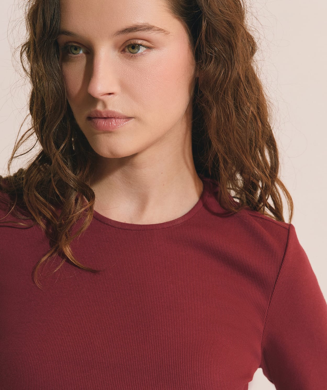 T-shirt manches 3/4 en coton - Image 5