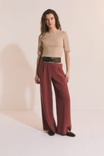 T-shirt manches 3/4 en coton - Miniature 3