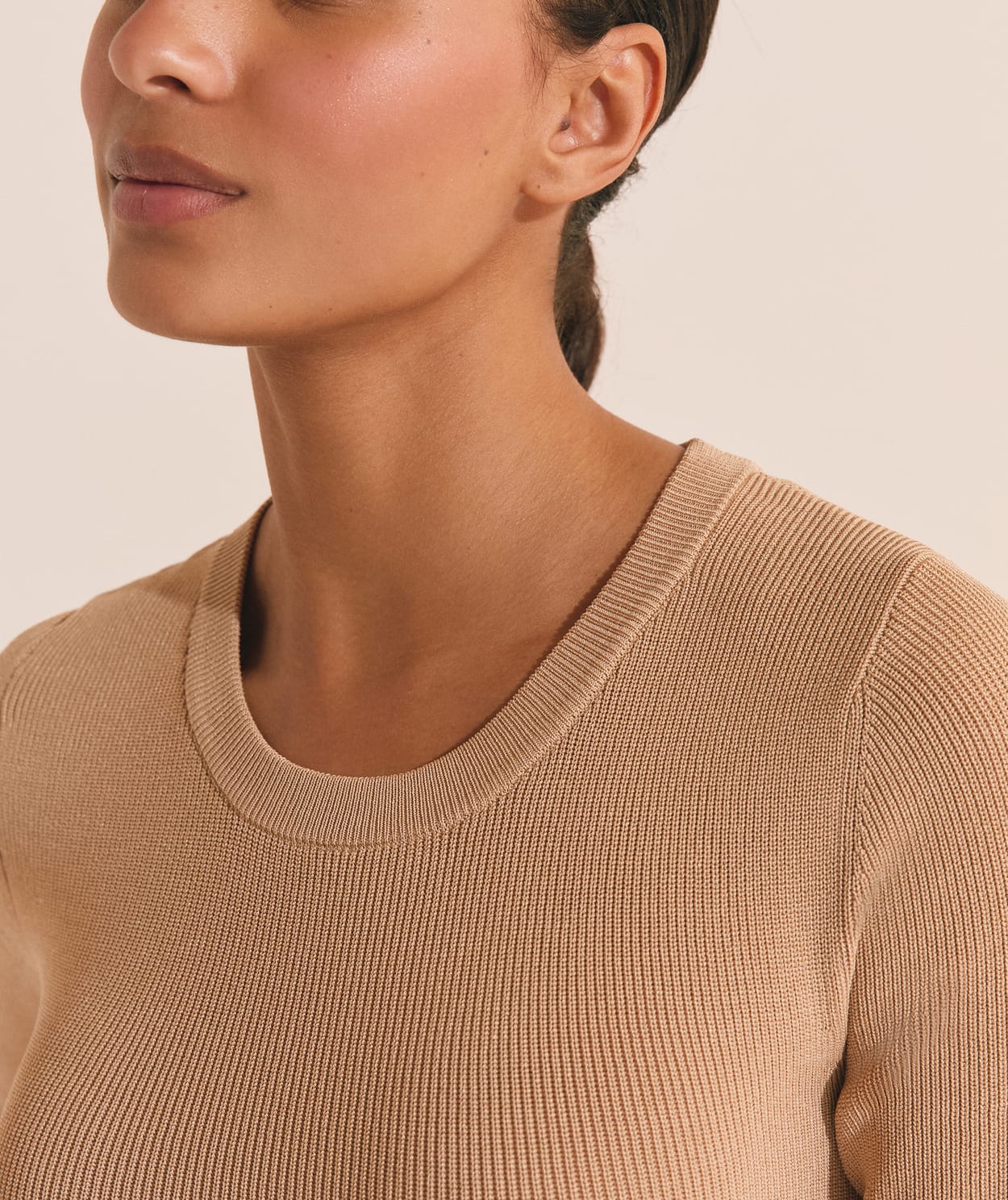 Robe midi en maille fine - Image 4