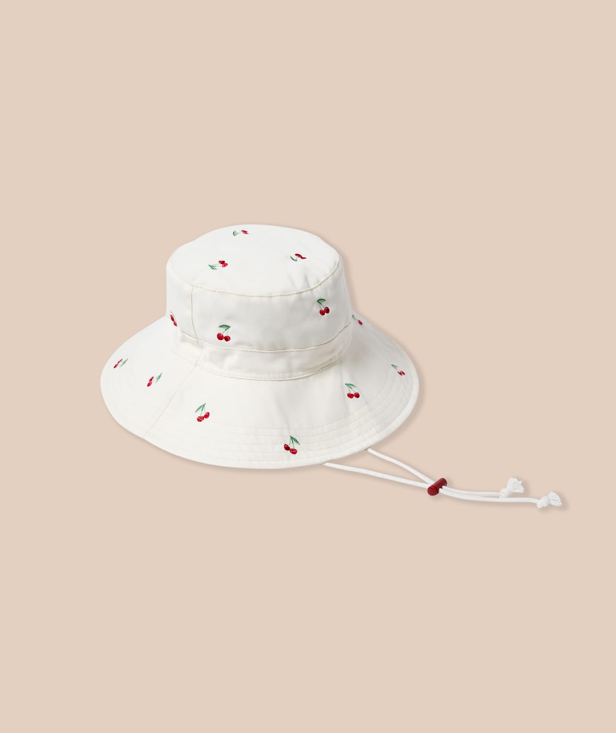 Chapeau à motifs cerises - Image 1