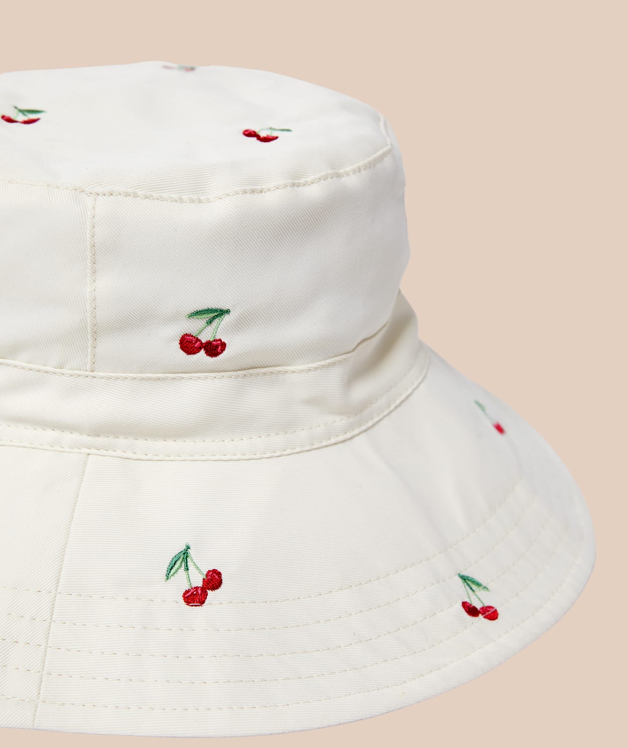 Chapeau à motifs cerises - Image 3