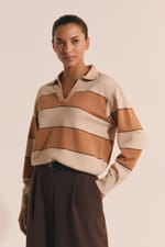 Pull col polo - Miniature 1