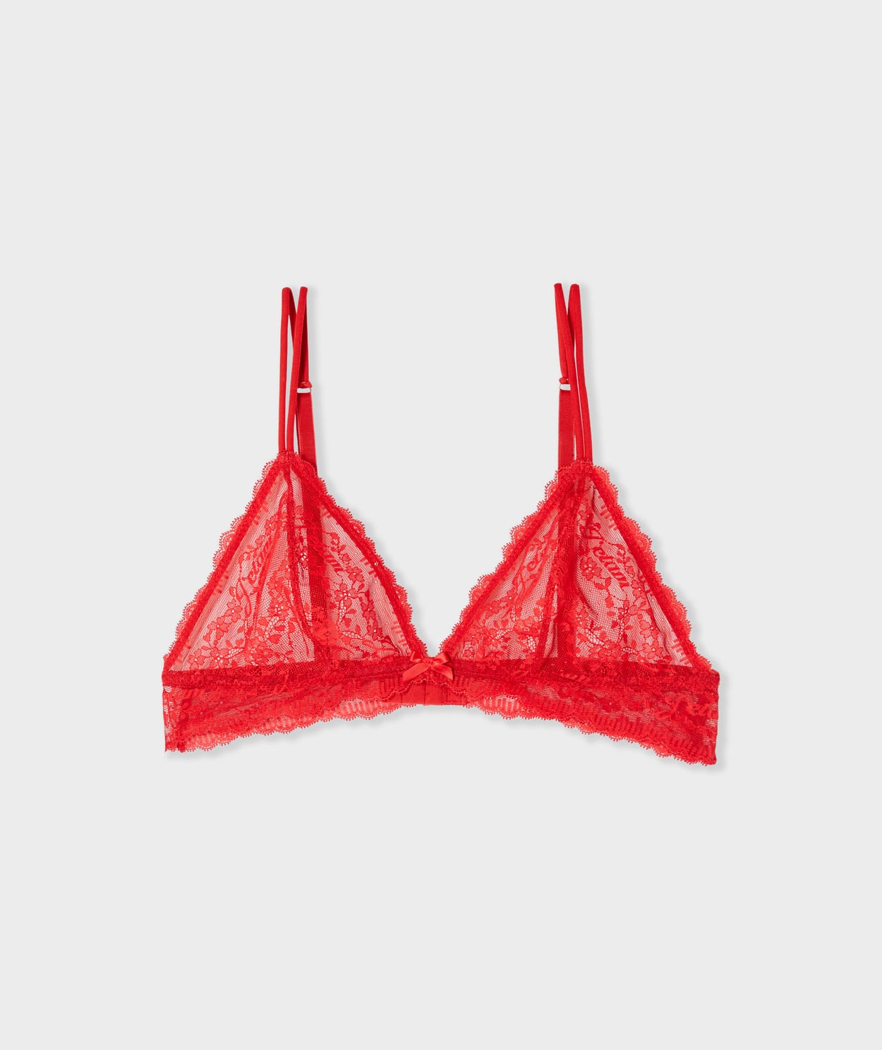 Soutien-gorge triangle en dentelle - Image 7