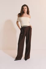 Top col bardot - Miniature 3