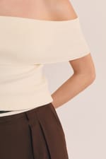 Top col bardot - Miniature 5