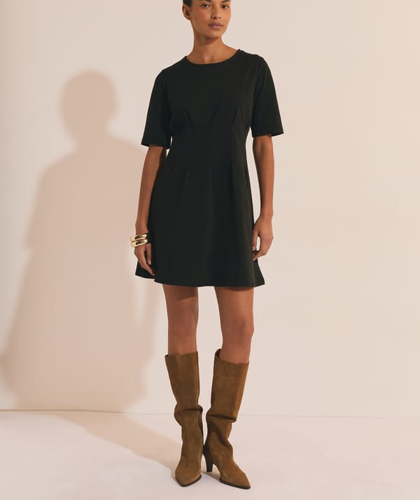 TADOU - Robe courte en coton
