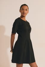 Robe courte en coton - Miniature 3