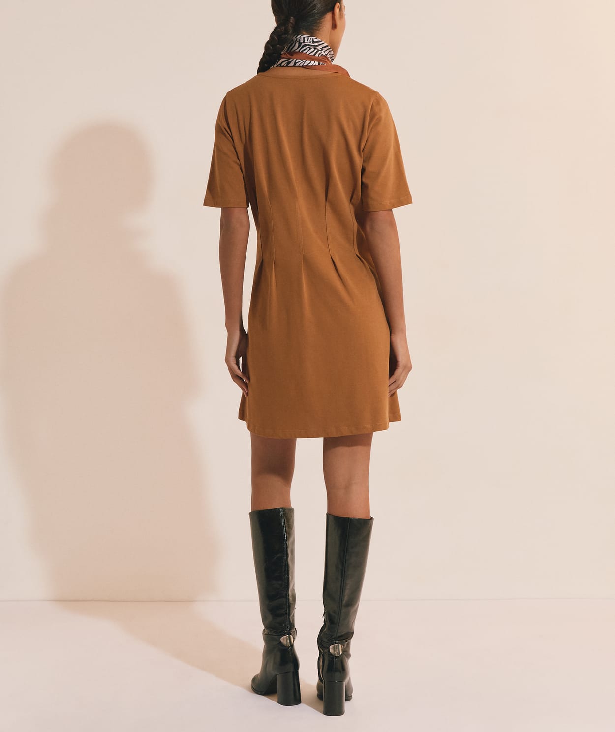 Robe courte en coton - Image 2