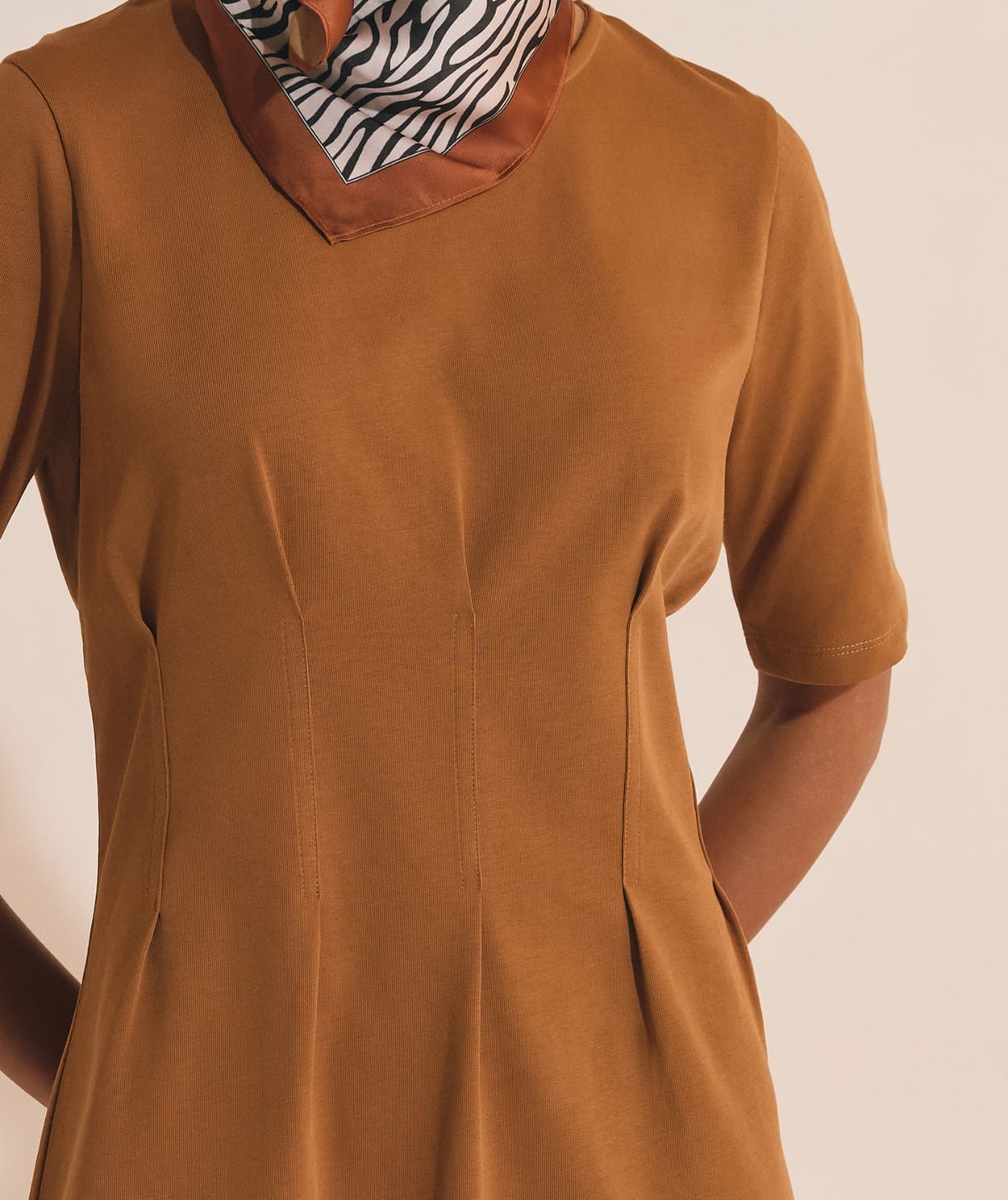 Robe courte en coton - Image 4
