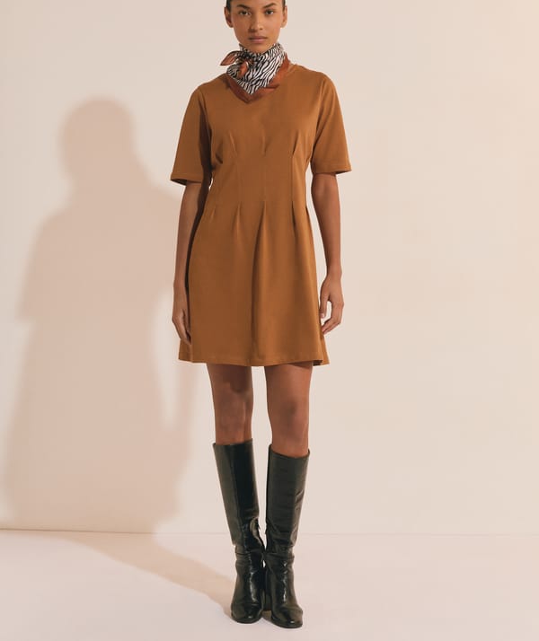 TADOU - Robe courte en coton