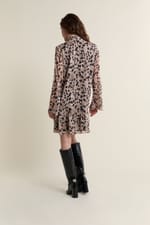 Robe courte à motifs - Miniature 2