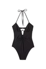 Maillot de bain 1 pièce décolleté - Miniature 5