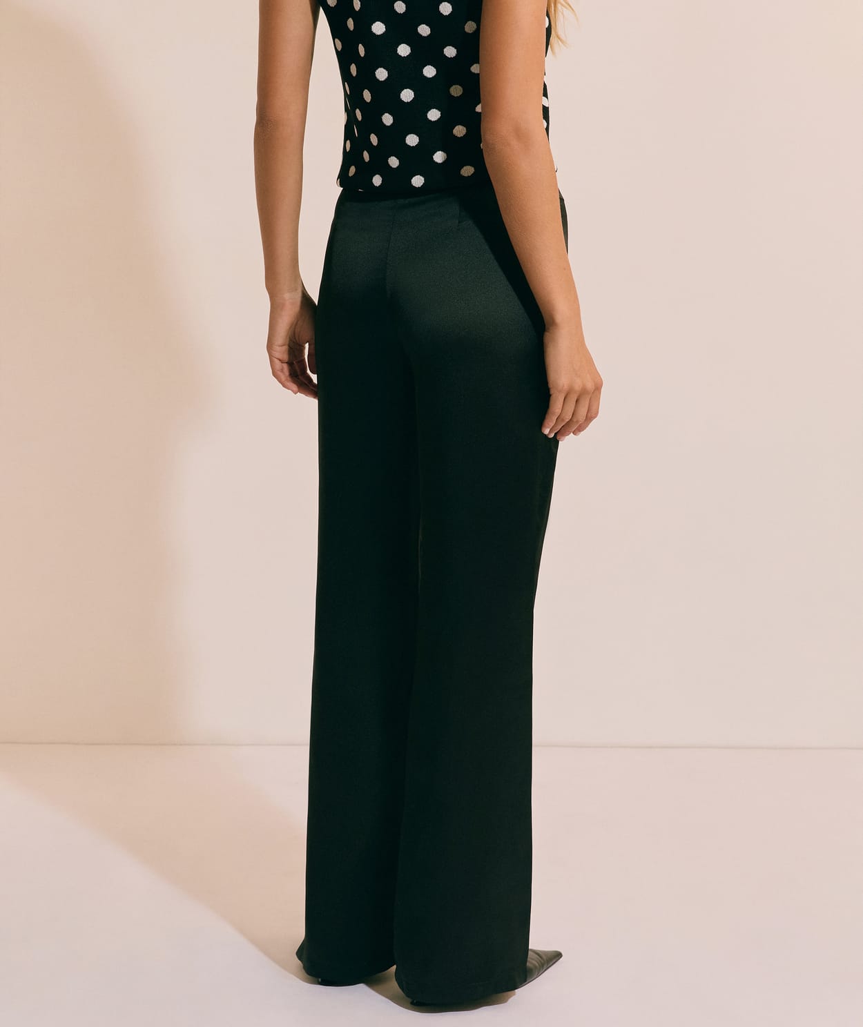 Pantalon droit satiné - Image 2