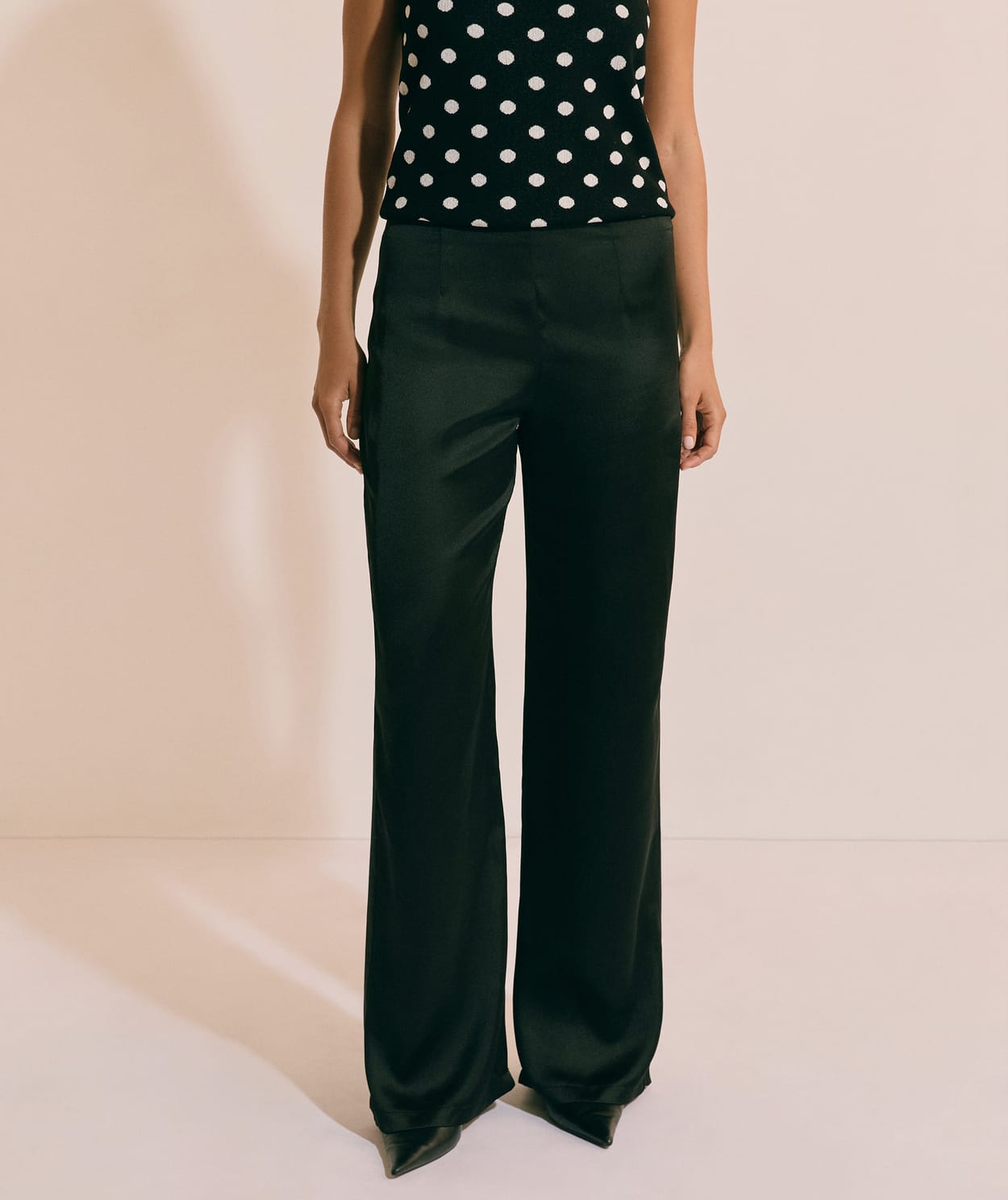 Pantalon droit satiné - Image 4