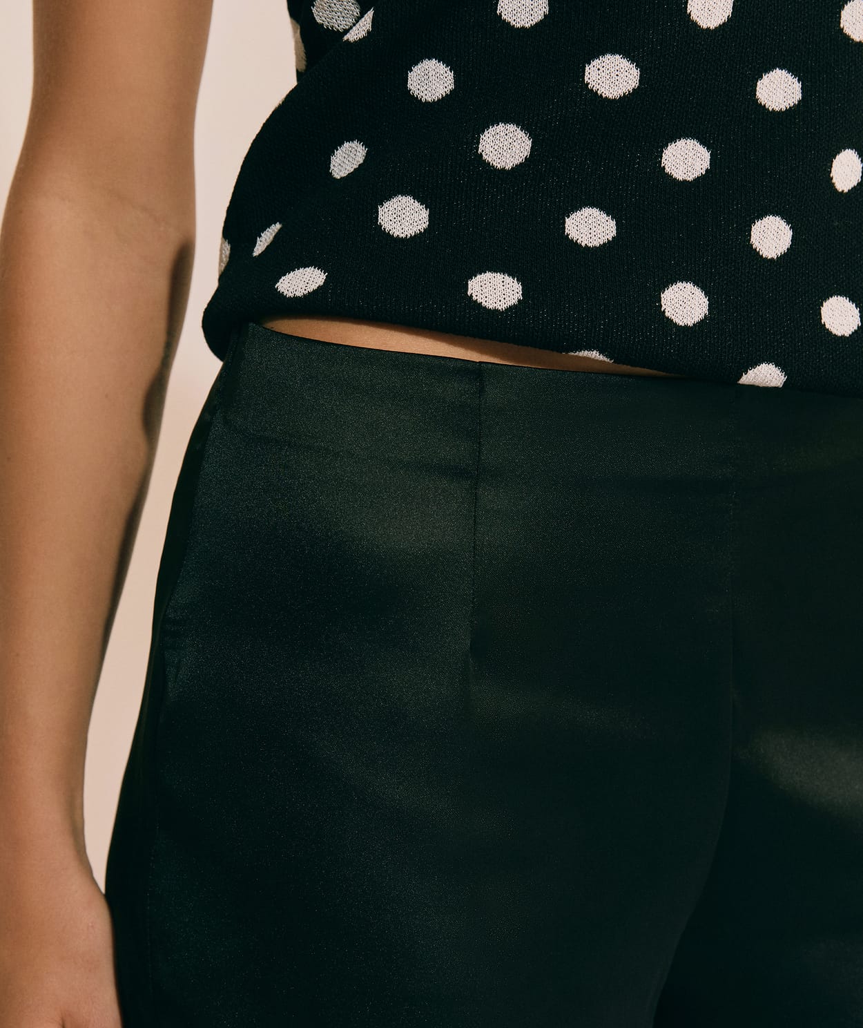 Pantalon droit satiné - Image 5