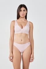 Soutien-gorge triangle en dentelle - Miniature 3