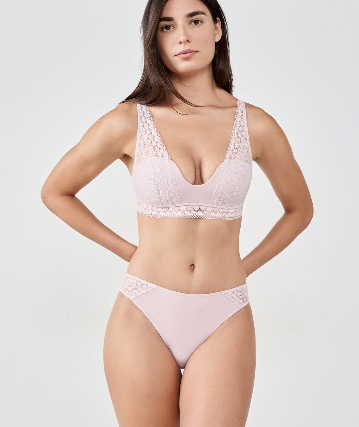 Soutien-gorge triangle en dentelle - Image 4