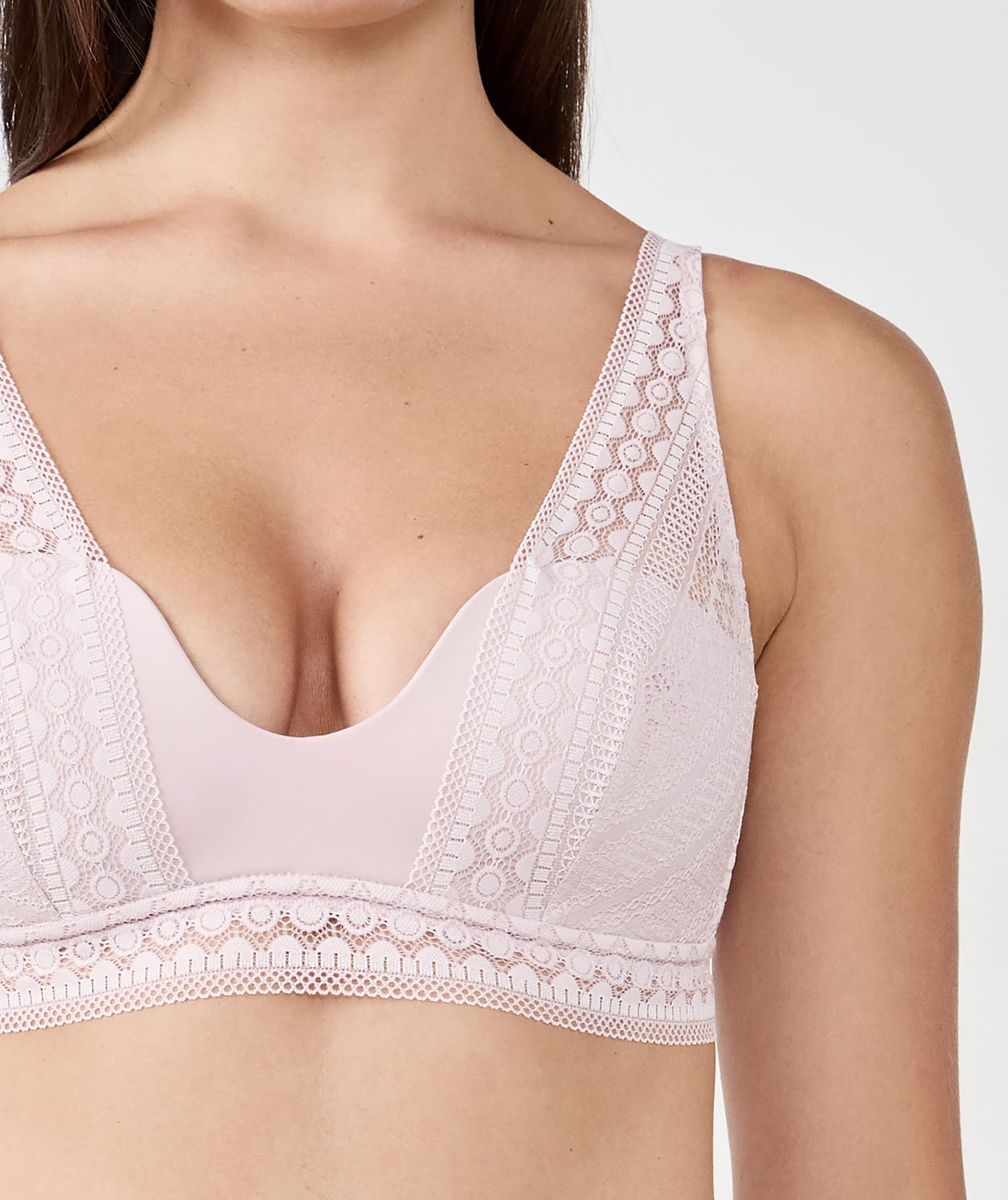 Soutien-gorge triangle en dentelle - Image 5
