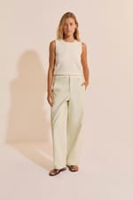 Pantalon barrel avec coton - Miniature 3