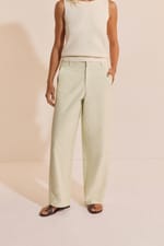 Pantalon barrel avec coton - Miniature 4