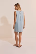 Robe courte en jean - Miniature 2