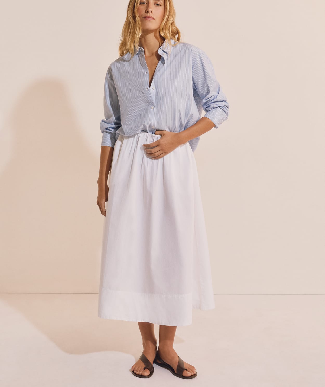 Chemise à rayures avec coton - Image 3