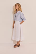 Chemise à rayures avec coton - Miniature 4