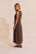 Robe longue sans manches - Miniature 2